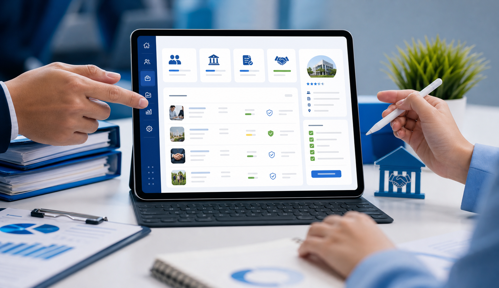 NGO partner onboarding and management dashboard