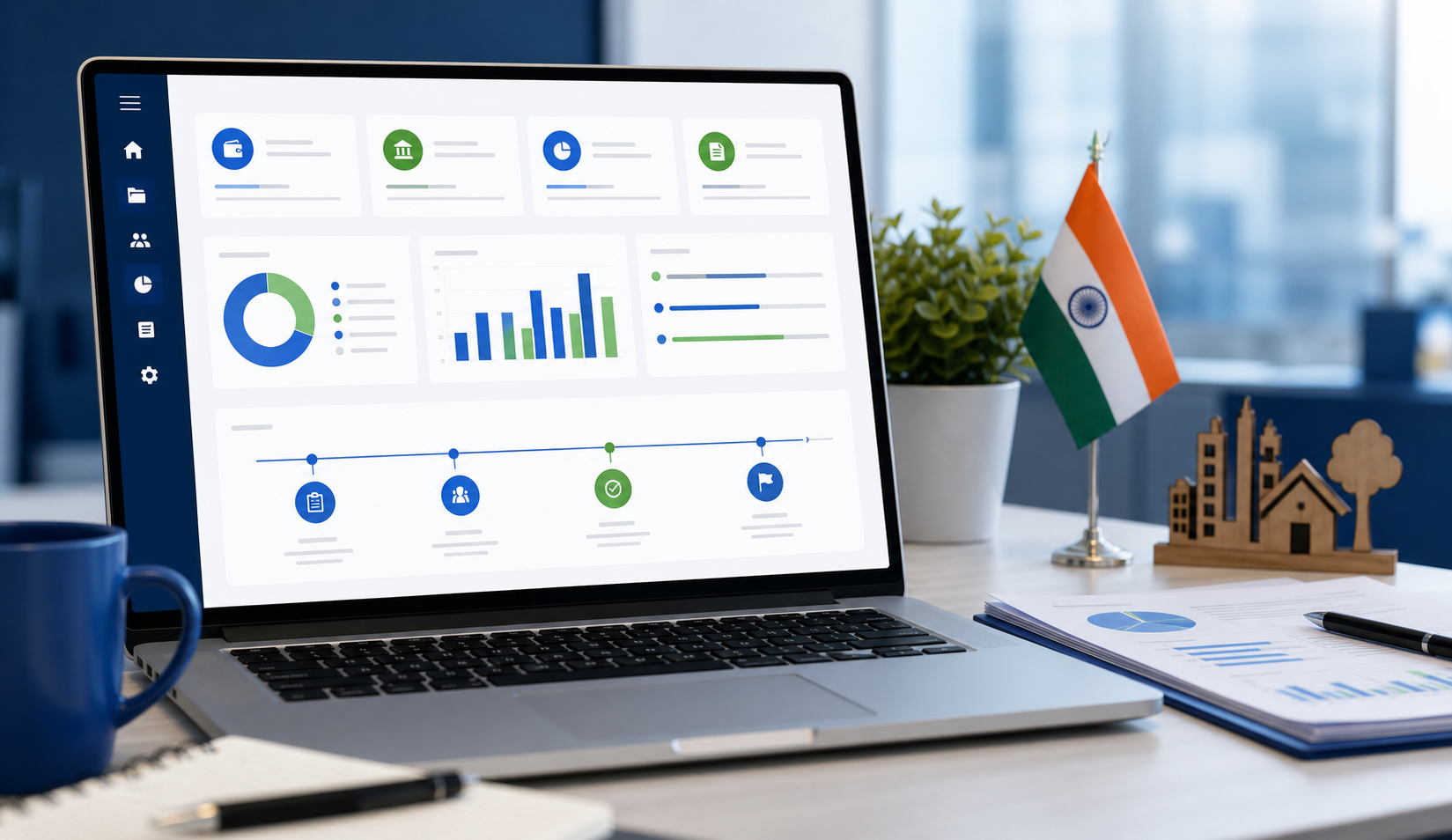 CSR project and fund management dashboard