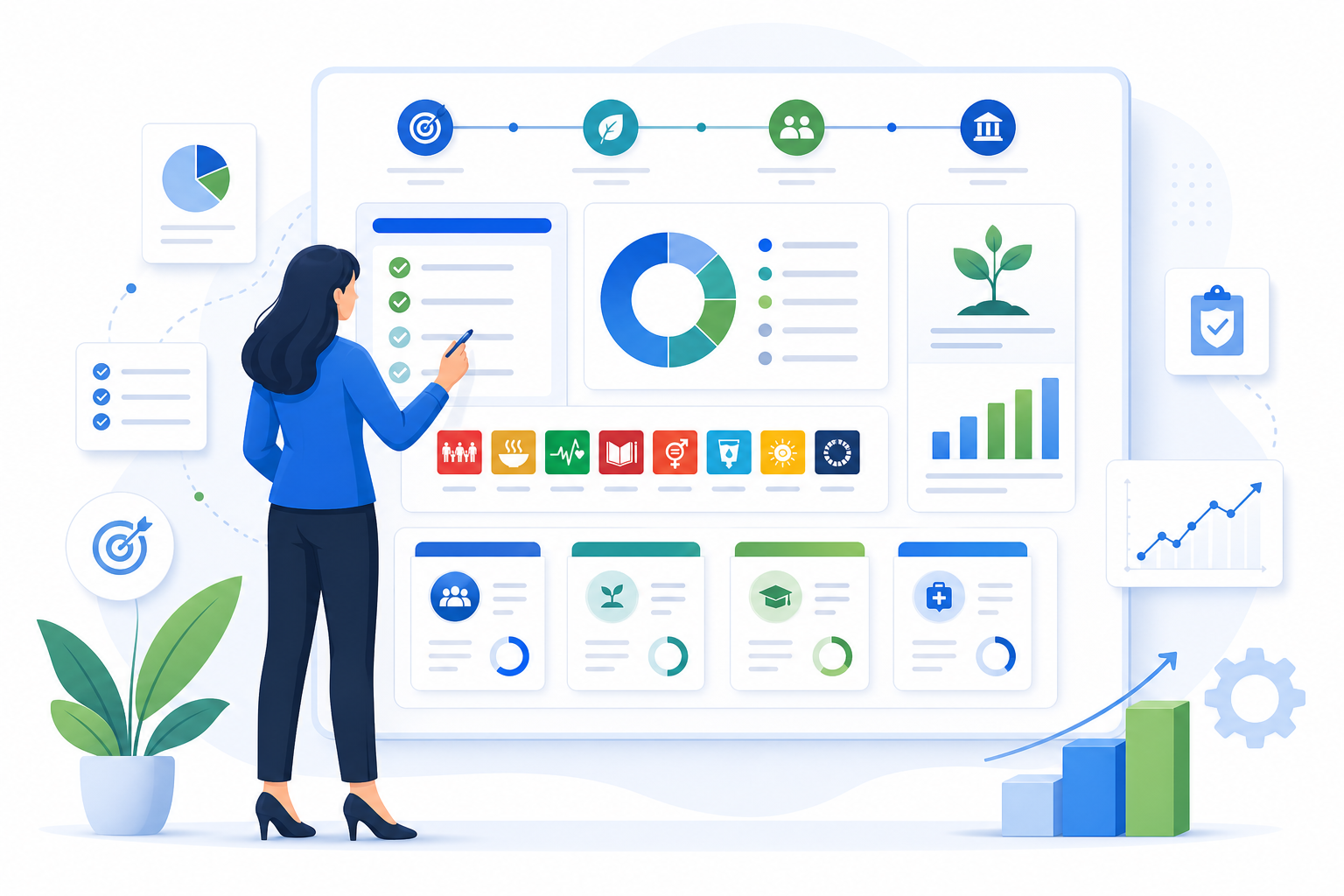 CSR planning and alignment illustration